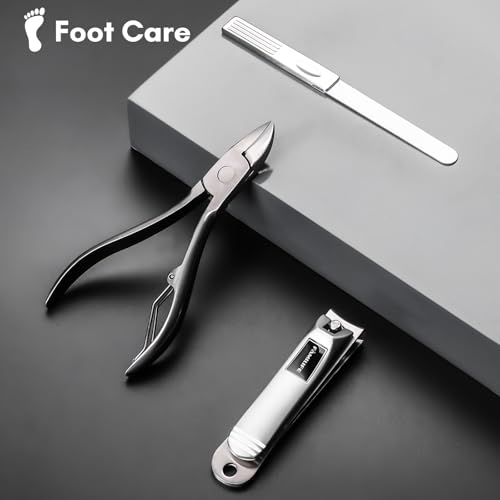 Stainless Steel Manicure Set 11 (Brown)