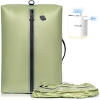 TPU Vacuum Bag for Travel (Olive Green / Large)