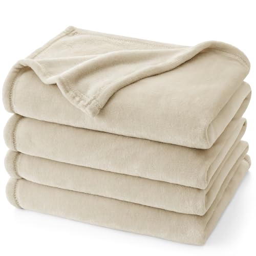 Fleece Blanket Twin Size 66"x90" (Oak / Twin(66" X 90"))