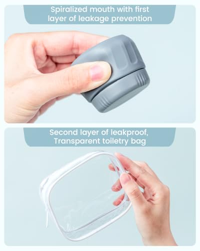 Travel Containers for Toiletries (1 OZ (30ML) / Morning Mist)