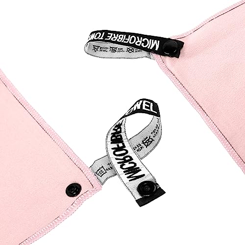 Microfiber Travel Towel (Pink / XXL:40"×72")