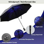 Compact Travel Umbrella (Starry sky (Auto))