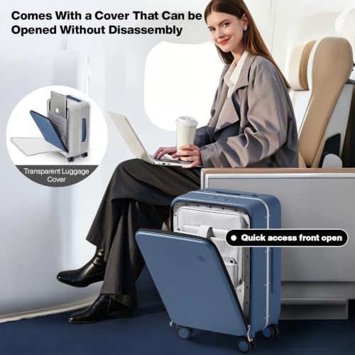 Carry On Luggage (Sapphire Blue / 20-inch)