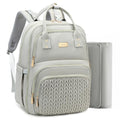 Diaper Bag Backpack (Grey)