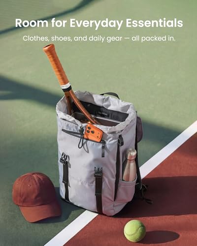 Flap Laptop Backpack (Gray Lightweight)