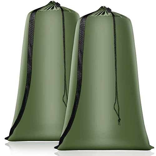 Heavy Duty Laundry Bag (Green / 41" x 28" x 1")
