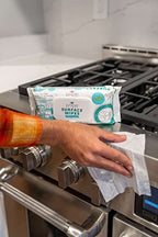 6 Pack Surface Cleaning Wipes with Bleach (72 Count (Pack of 6))