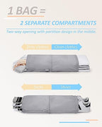 4 Set Compression Packing Cubes (Grey / Set of 4)