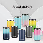 2 Pack 20 oz Insulated Coffee Mugs (B2.Navy Blue+Black / 20 ounces (2 pack))