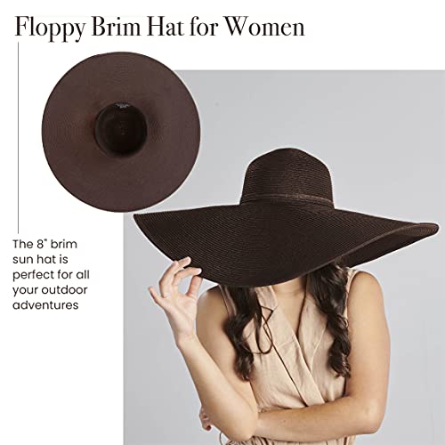 San Diego Women's Ultrabraid X Large Brim Hat (One Size / Chocolate)