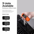 Digital Luggage Scale for Travel (Orange)