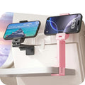 Airplane Phone Holder Mount (Black / Pink)
