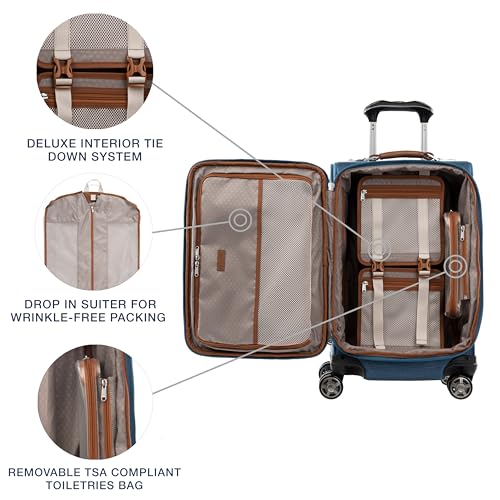Platinum Elite Softside Spinner Set (2-Piece Set (21/25) / Coastal Blue)