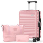 Expandable Luggage (Pink / DB/TB/28in)