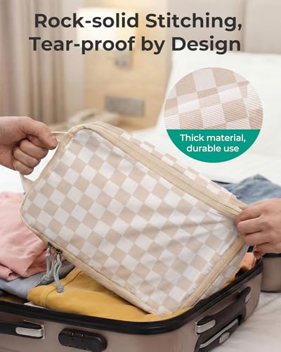 6 Set Compression Packing Cubes for Travel (Weekend Check / Set of 6)