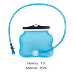 Hydration Waist Pack Hip Pack Running Fanny Pack with 1.5 L Water Bladder for Biking Hiking Gray (Gray / 1.5L Bladder)