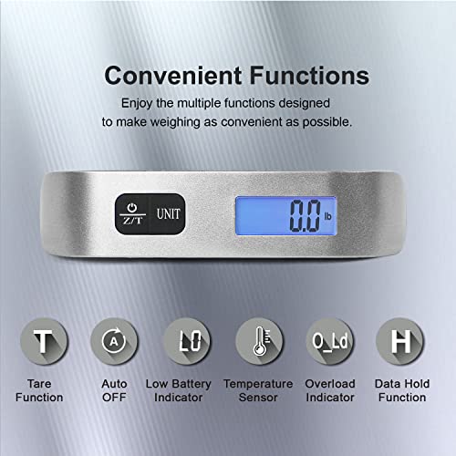Luggage Scale (Silver 2PC)