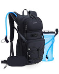 20L Lightweight Hydration Backpack with 2L Water Bladder&Waist Pack