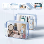 9 11 Set Compression Packing Cubes for Travel Essentials (Light Blue / 9 set)