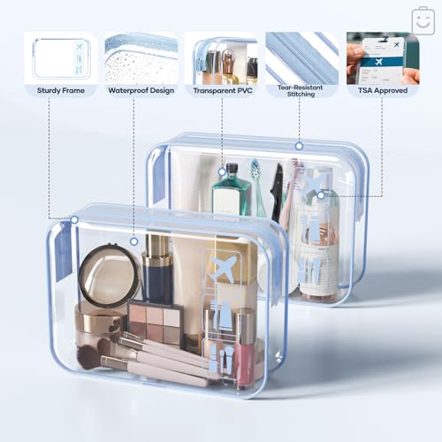 9 11 Set Compression Packing Cubes for Travel Essentials (Light Blue / 9 set)