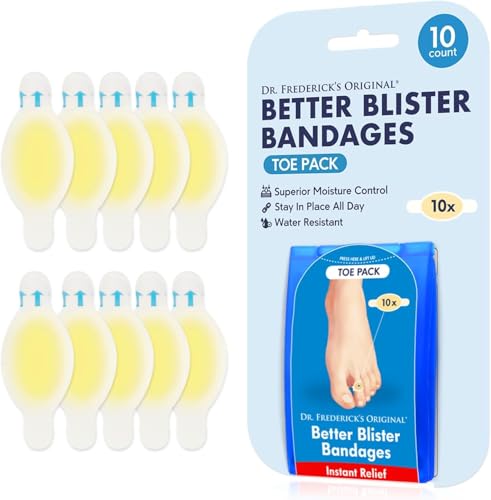 Better Blister Bandages for Toes (Toe Pack - 10 count)