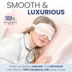 Silk Sleep Mask (Pink)