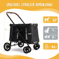 Scout Pet Stroller (Black)