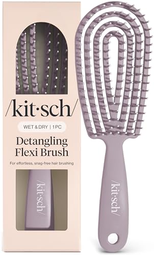 Flexi Flow Detangler Brush (Soft Violet / 1 pc)