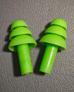 10 Pairs Noise Cancelling Ear Plugs (10 Pairs - Green)