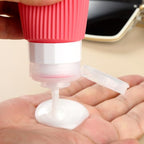 Travel Bottles for Toiletries (3 Ounces / Cream-Colored)
