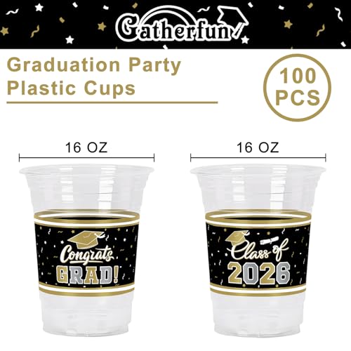 Graduation Decorations 2026 (Black)
