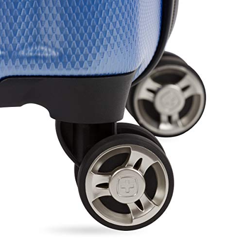 7272 Energie Expandable Hardside Luggage with Spinner Wheels and TSA Lock (Checked-Large 27-Inch / Periwinkle Blue)
