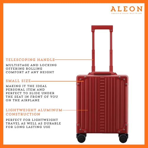 16" Aluminum Vertical Underseat Carry (One_Size / Ruby)