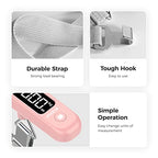 Digital Luggage Scale for Travel (Pink)