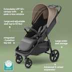 Nova All Terrain Baby Stroller (Khaki)