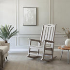 Oversized Outdoor Rocking Chair (Grey / 1 pack)