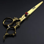 Professional Japanese Hair Scissors With Scissors Bag Gift (6-inch 2pc-a)