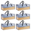 Heavy Duty Moving Bags (Clear / 6 Pack)