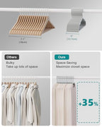 30 Pack Clothes Hangers (Gray)