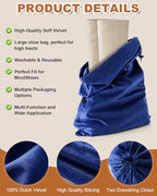 4 Pcs Shoe Bags for Travel (Palace Blue / 21.2"x13.3")