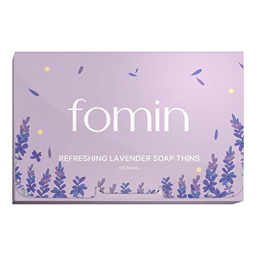 Paper Soap Sheets for Hand Washing (Lavender (Pack of 1))