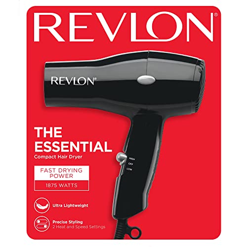 Compact Hair Dryer (Black)
