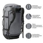 Cargo Hauler Wheeled Duffel (Charcoal)