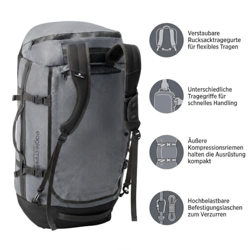 Cargo Hauler Wheeled Duffel (Charcoal)