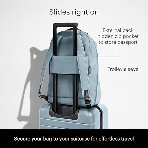 The Everywhere Zip Backpack (Sky Blue)