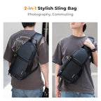 Camera Sling Bag (Blue / Medium)