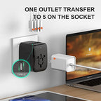 Universal Travel Adapter (Black)