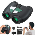 15x32 Compact Binoculars for Adults High Power with Phone Adapter