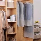 Dress Bags for Gowns Long Dress Cover Bag for Closet Storage 65 in (65"-3pcs-Grey)