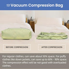 TPU Vacuum Bag for Travel (Green / Large)